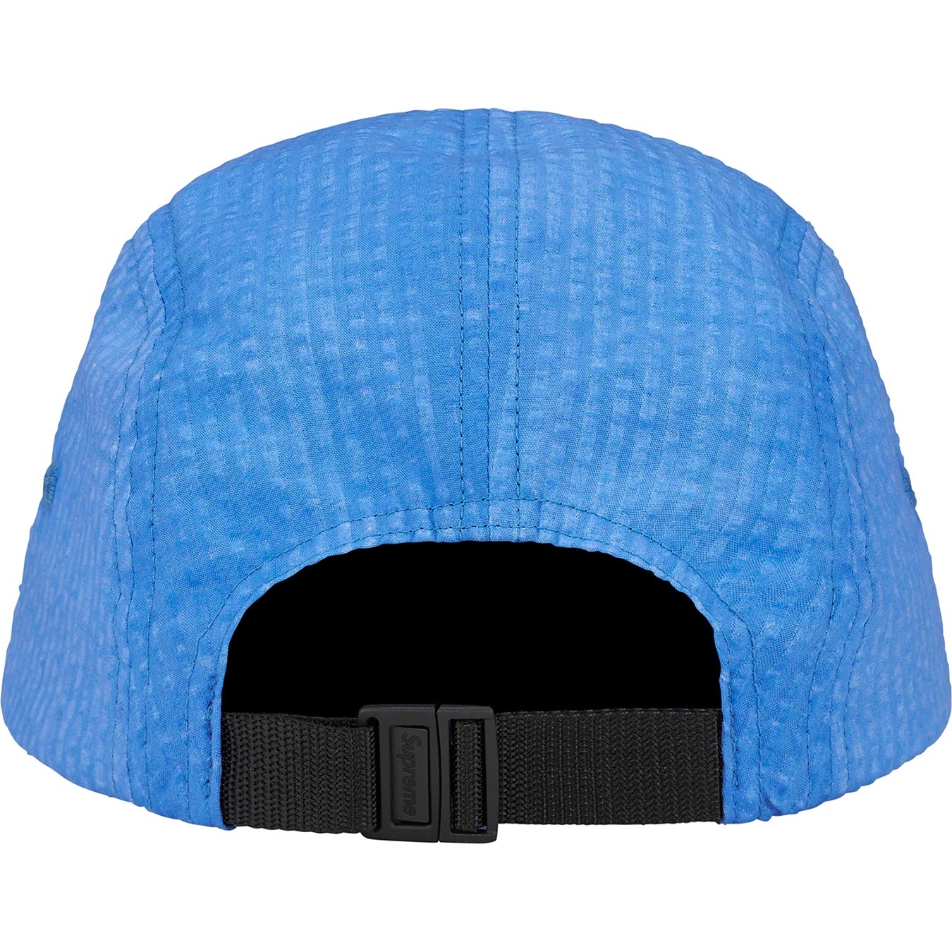 Washed Seersucker Camp Cap view 9
